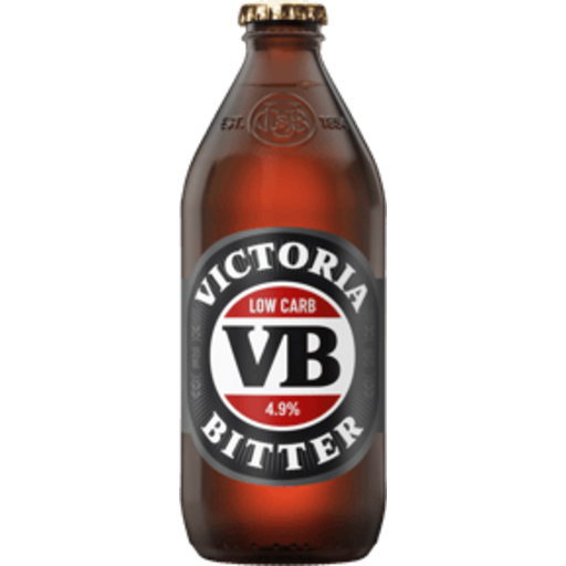 Victoria Bitter Low Carb 6 x 375ml Bottle