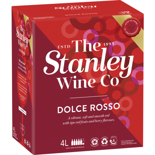The Stanley Wine Co Dolce Rosso 4L Cask Wine