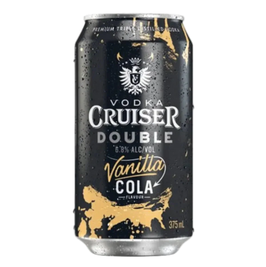 Vodka Cruiser Double Vanilla 375ml Can