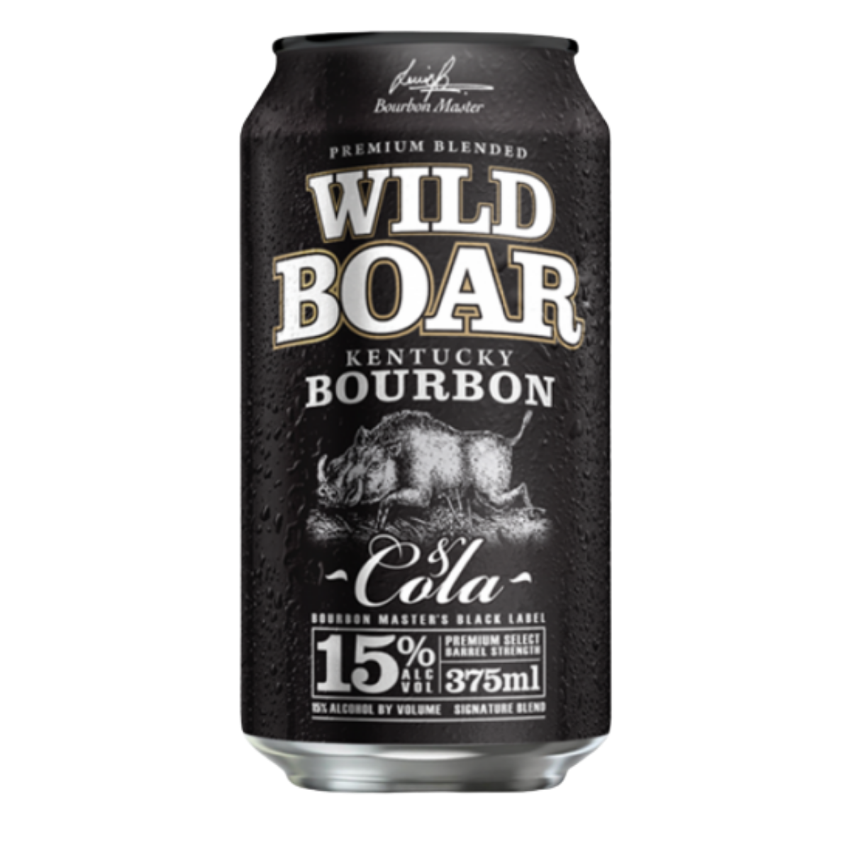 Wild Boar Bourbon & Cola 15% 375ml Can
